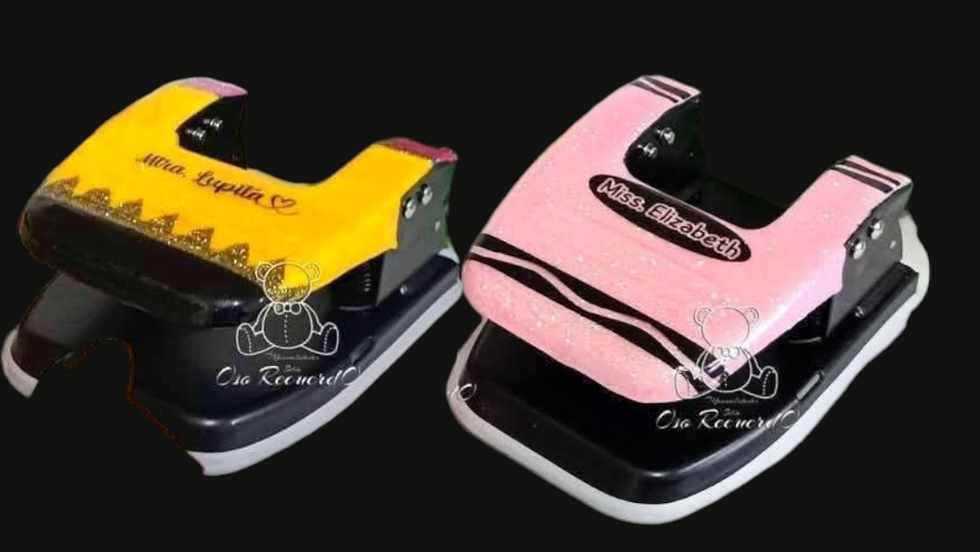 Perforadora 2 orificios 1 pieza