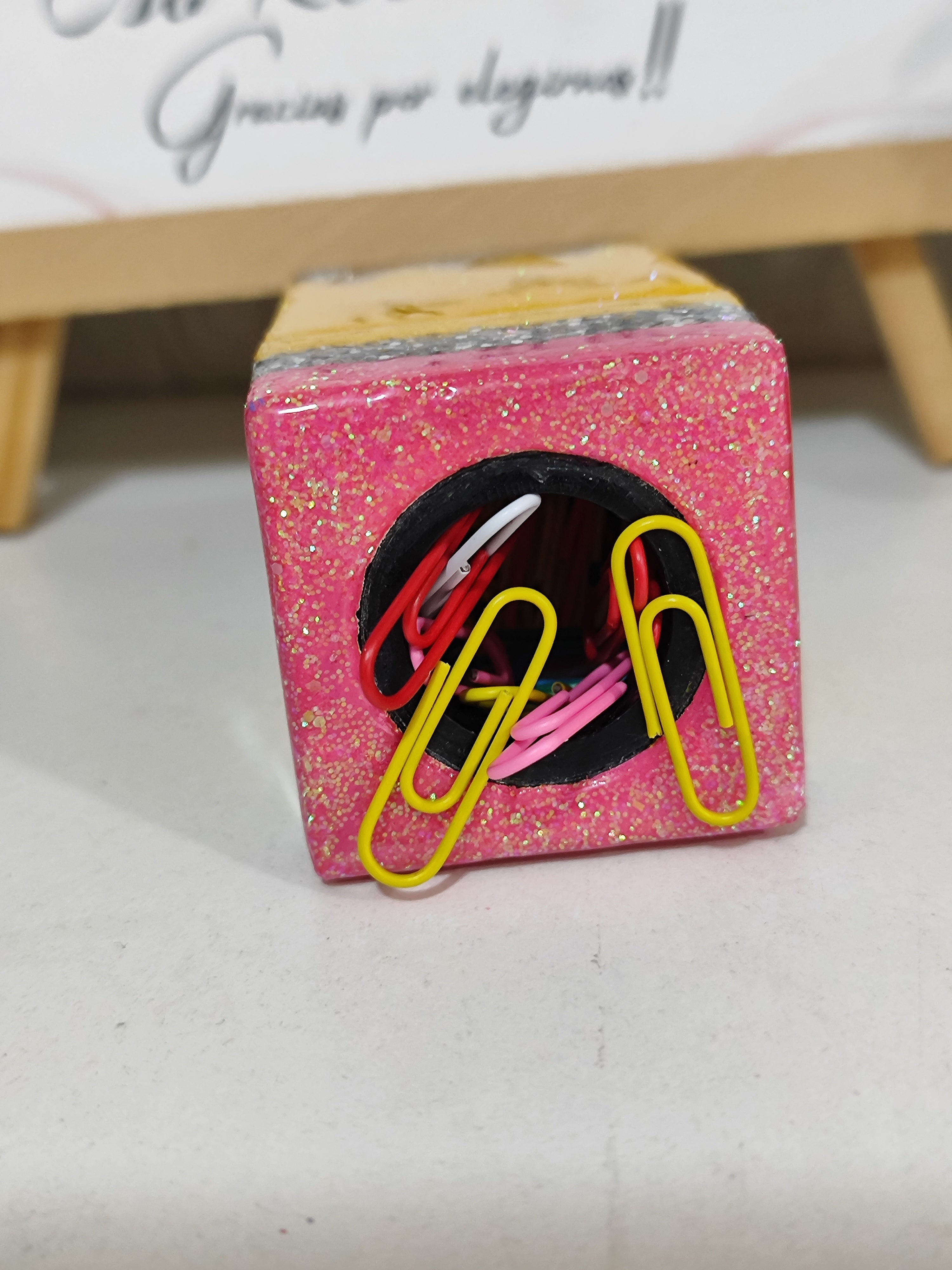 Dispensador de clips 🖇️