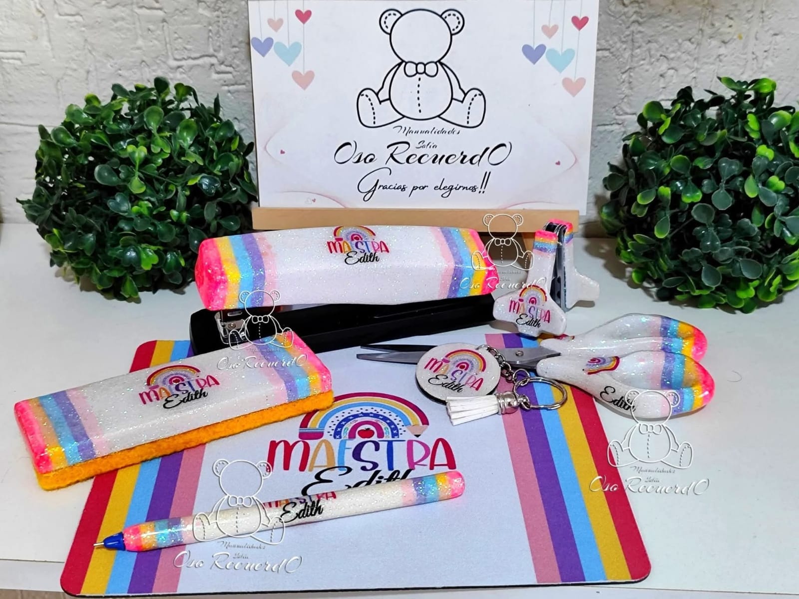 Borrador y porta borrador magnético 🧲